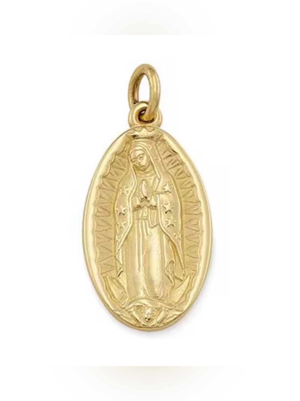 James Avery 14K Gold Virgin of Guadalupe Charm